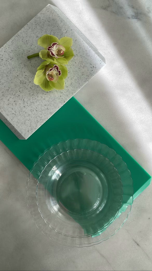 Paris middagstallerken, klar - 26 cm.